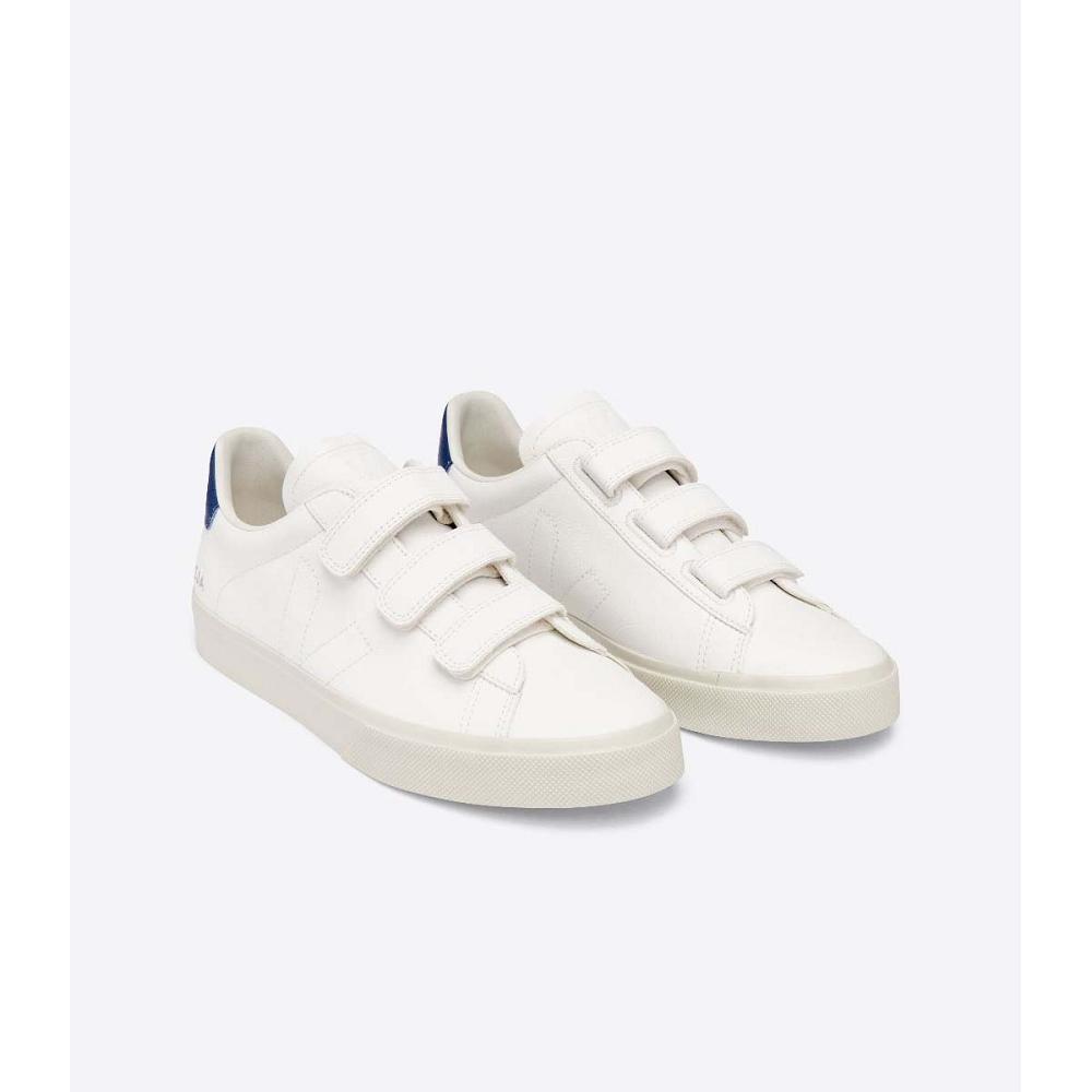 Veja RECIFE CHROMEFREE Schoenen Heren White/Blue | BE 200XYU